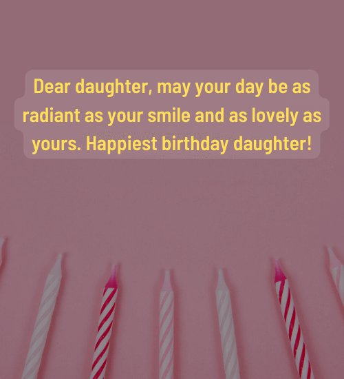 Special Birthday Wishes for Daughter in 2024 - WishesBirthdays