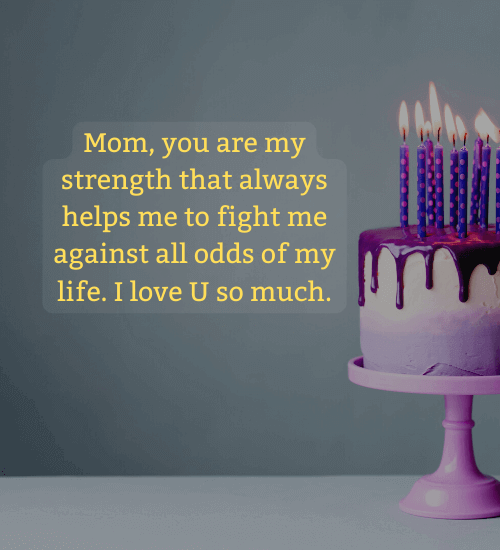 Mom, you are my strength that always helps me to fight me against all odds of my life