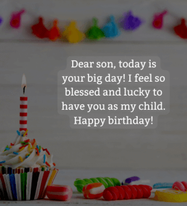 440+ Touching birthday wishes for my proud son - WishesBirthdays