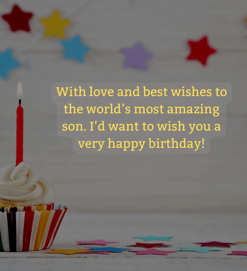 440+ Touching birthday wishes for my proud son - WishesBirthdays