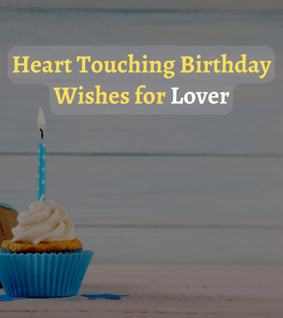 heart touching birthday wishes for lover