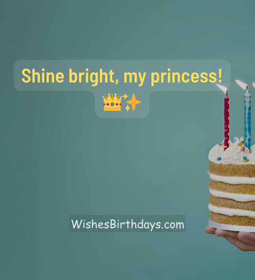Shine bright, my princess! 👑✨