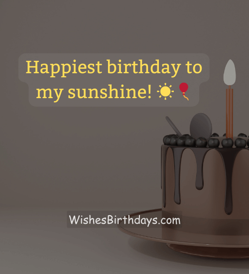 Happiest birthday to my sunshine! ☀️🎈