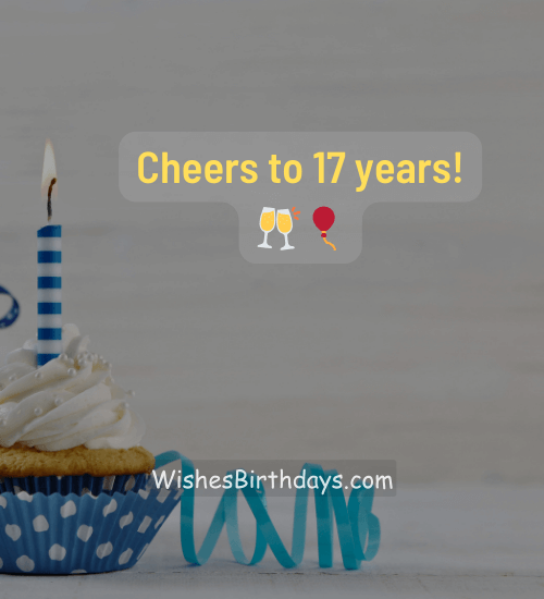Cheers to 17 years!