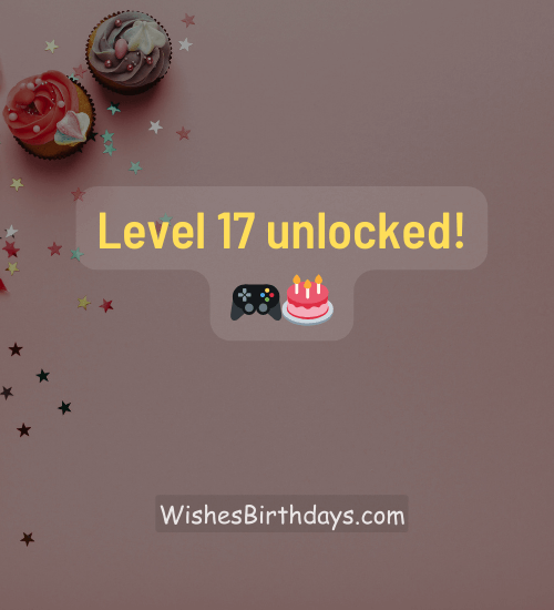 Level 17 unlocked