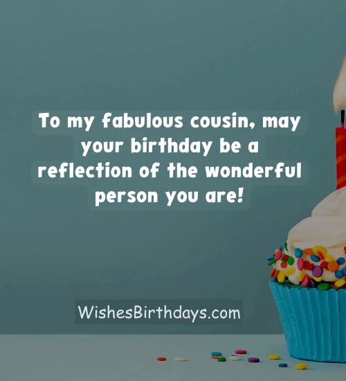 250+ Birthday Wishes for Cousin Female - WishesBirthdays