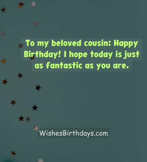250+ Birthday Wishes for Cousin Female - WishesBirthdays