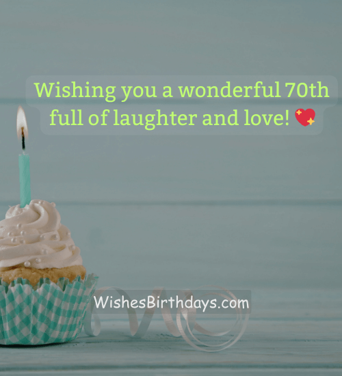 70th birthday wishes for a special friend female