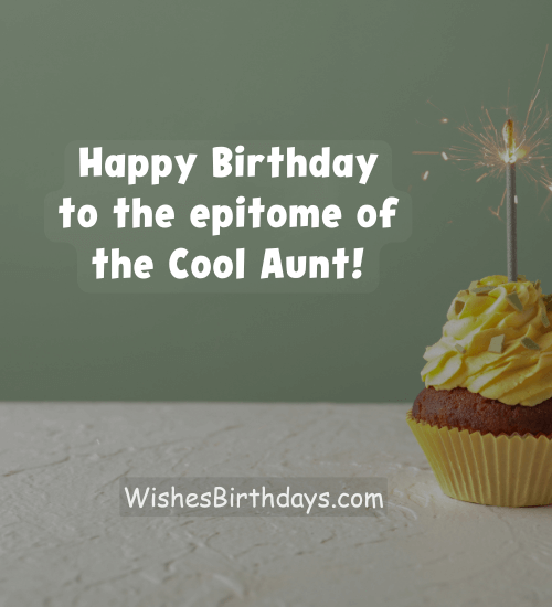 Happy Birthday to the epitome of the Cool Aunt!