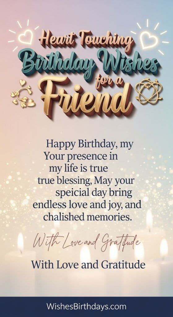 Birthday Wishes for a Friend