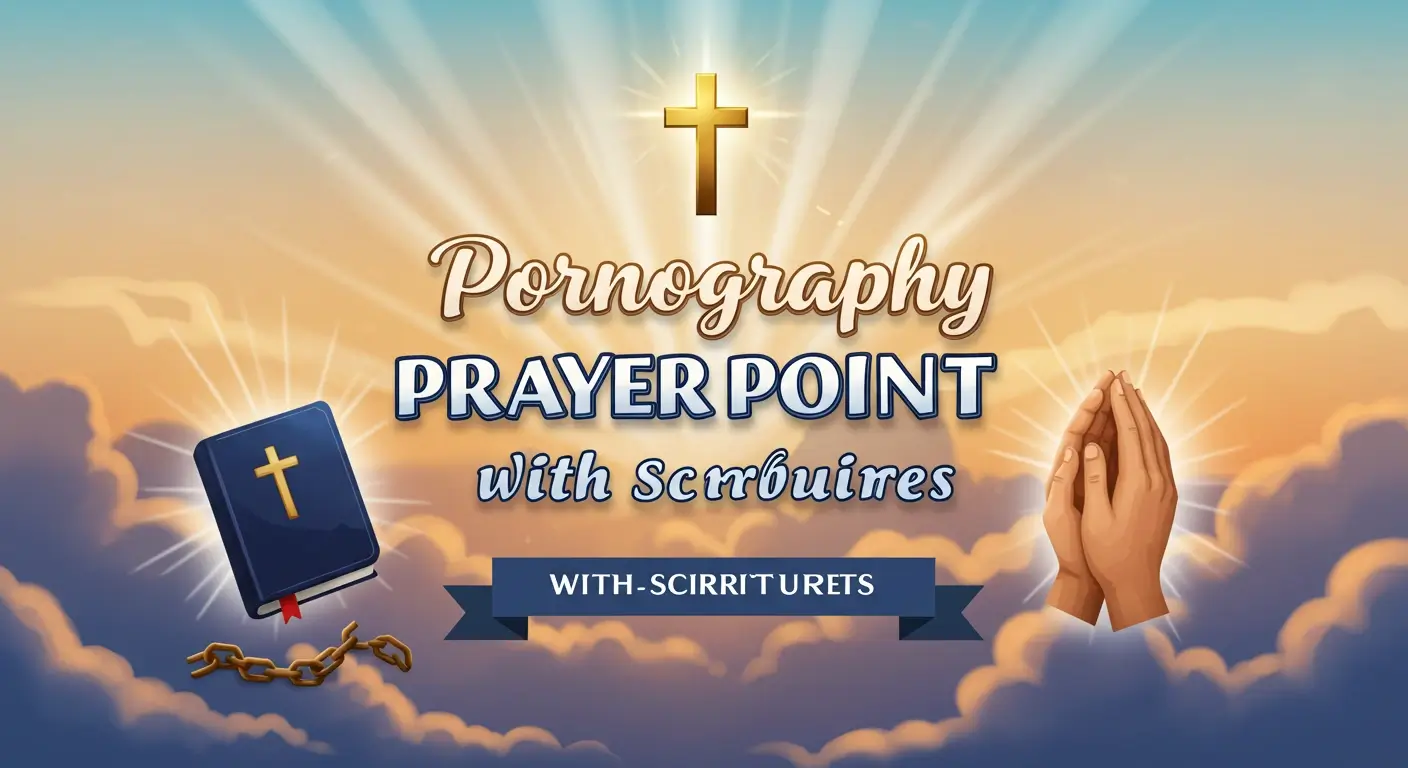 Pornography Prayer Points with Scriptures