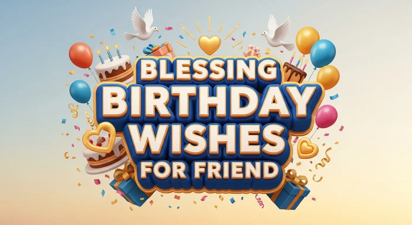 Blessing Birthday Wishes for Friend