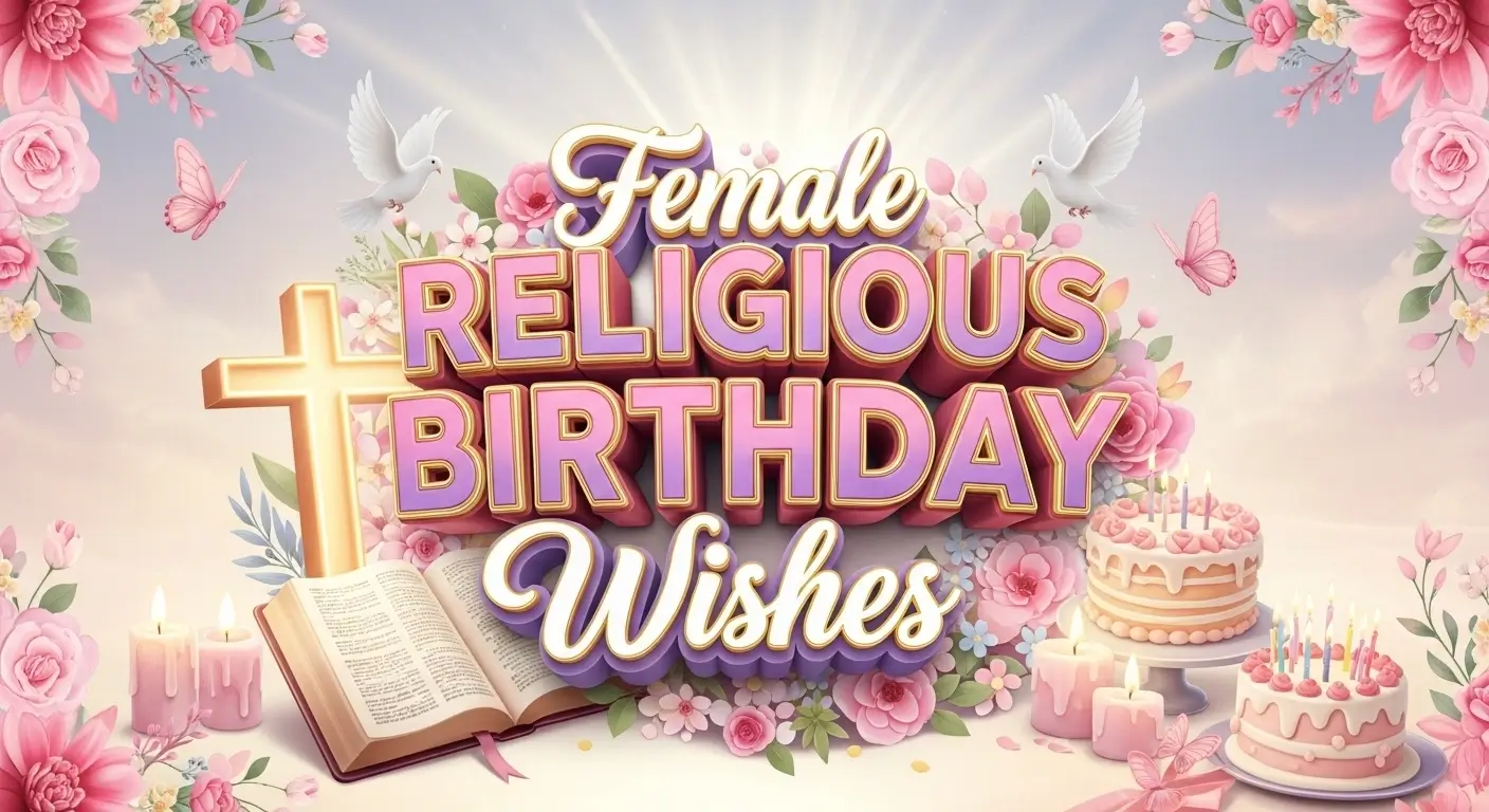 Female Religious Birthday Wishes