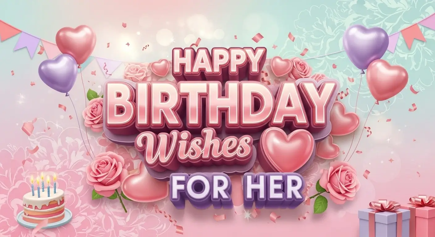 Happy Birthday Wishes for Her